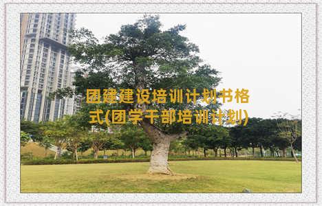 团建建设培训计划书格式(团学干部培训计划)